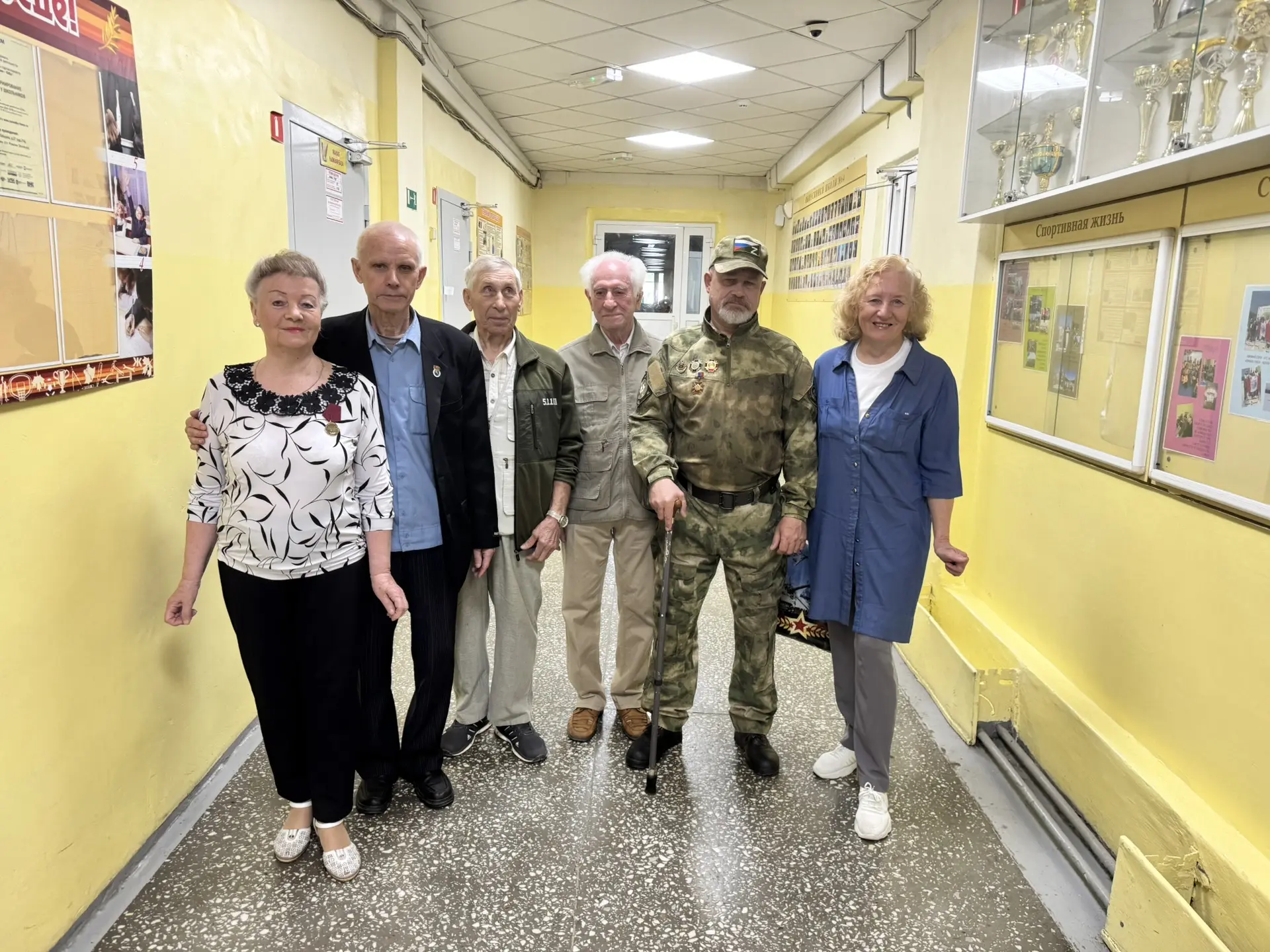🔥 Совет ветеранов Кировского района провел для ребят занятие на тему «85 лет Закамску».

Ветераны п