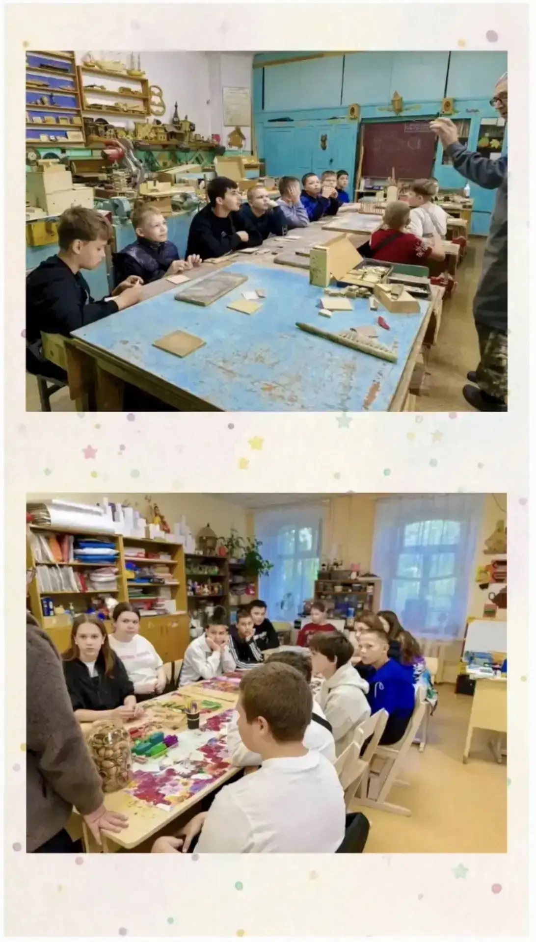Дом детского творчества: увлекательные мастер-классы ✨

Ребята побывали на увлекательных мастер-клас