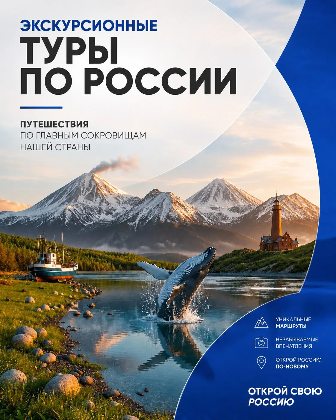 В День России — по России🇷🇺

Собрали для вас топ экскурсионных туров, чтобы увидеть своими глазами
