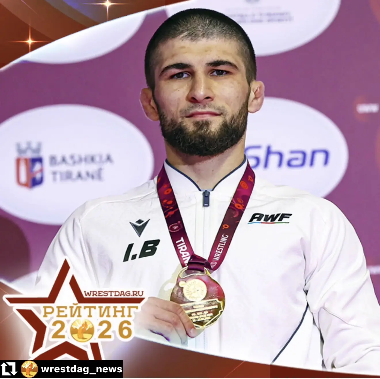 Ислам Базарганов - лидер рейтинга дагестанских легионеров
 
Чемпион Европы в составе сборной Азербай
