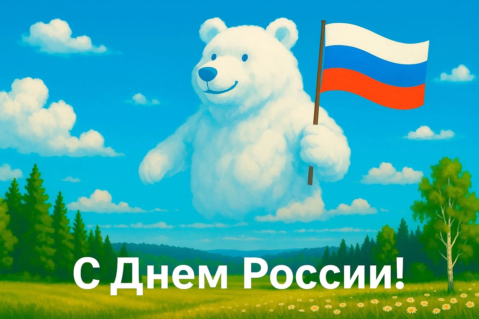 🇷🇺 В этот праздничный день желаем всем мира, благополучия и новых побед! 

🇷🇺 Пусть наша держава