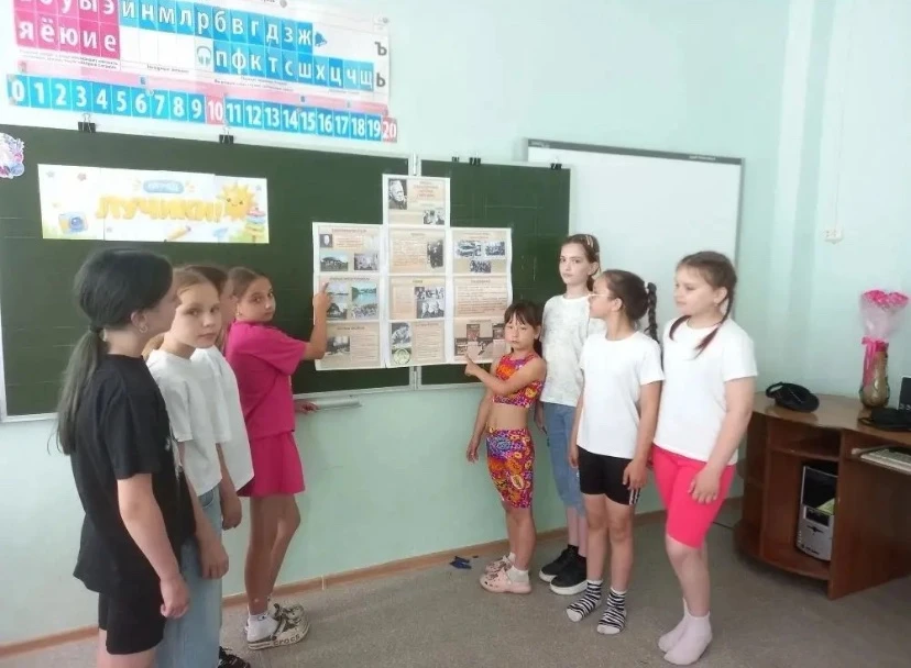 День седьмой - Шолоховский день.
Сегодня в детском лагере прошло тематическое мероприятие, посвящённ