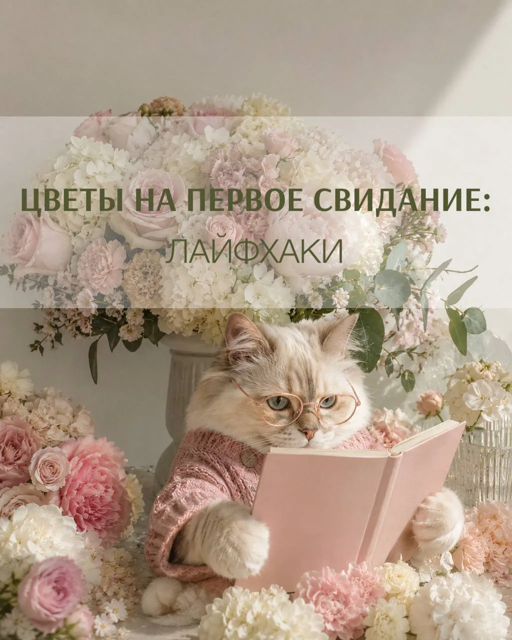 🖇️ Цветы на первое свидание: лайфхаки

1️⃣ Розы — старая добрая классика. Работает без шансов на пр