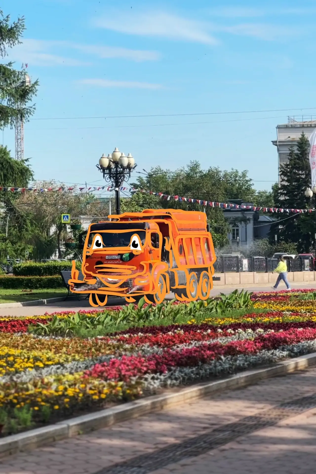 #Жизнь_иркутских_тракторят 

🚜 Доброе утро, Иркутск! Лето только начинает радовать наш город теплом