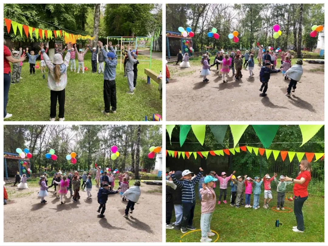 🎉 1 июня – День защиты детей! 🎉
Этот день в нашем саду прошёл под девизом «Улыбка и праздник в каж