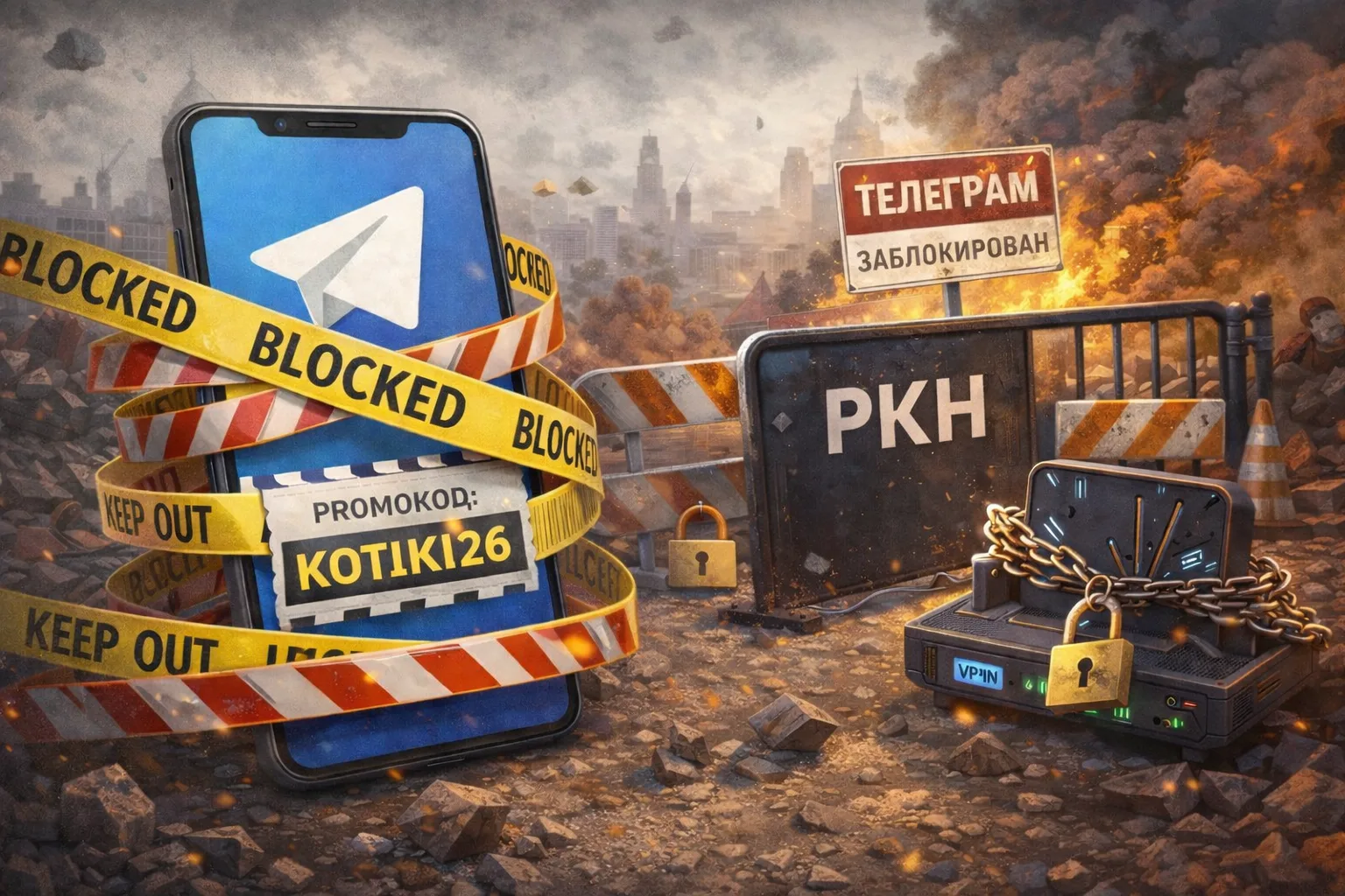 🚨 Блокировка Telegram — как раньше уже не будет

Все уже видели новости про возможную полную блокир