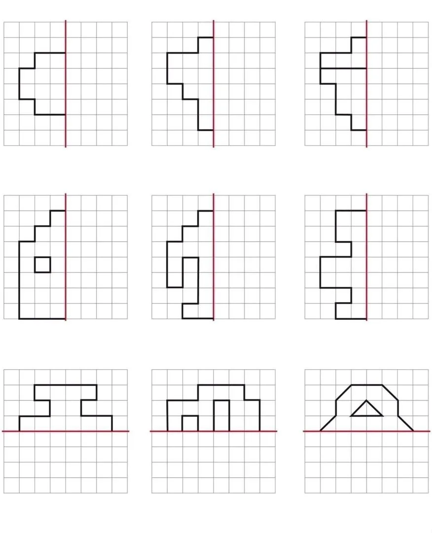 Зеркальное копирование✏️

Развиваем пространственное мышление💡