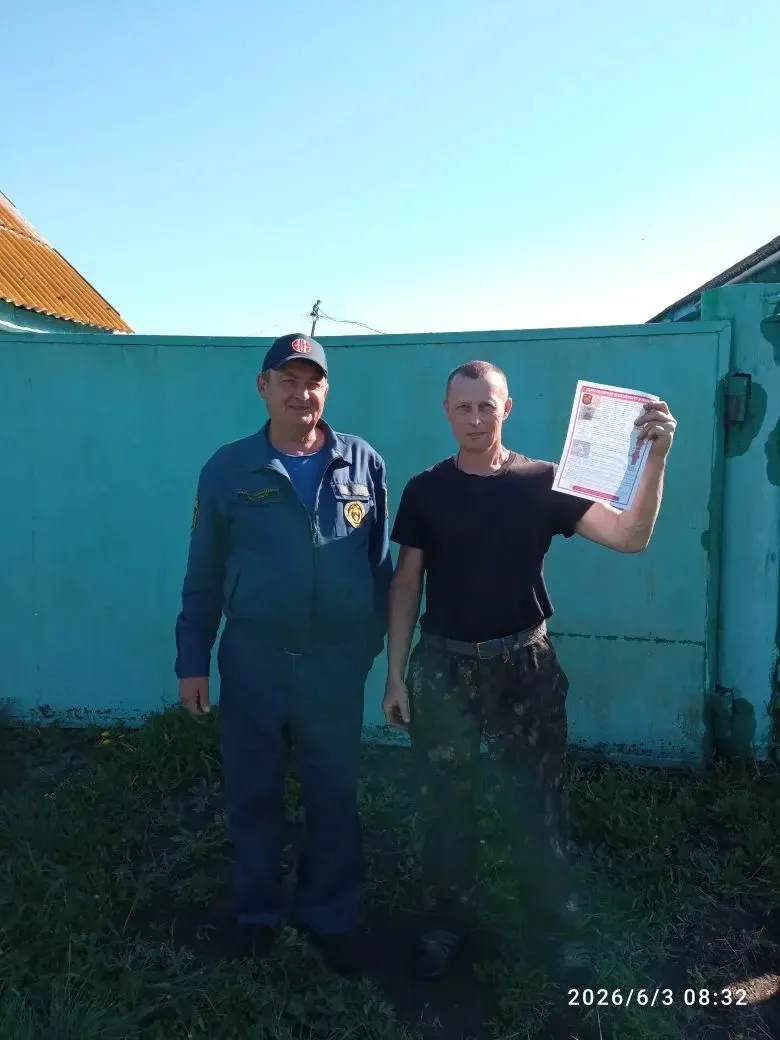 06.06.2025 года в пожарном посту села Победитель, расположенном в Кормиловском районе, состоялись пр