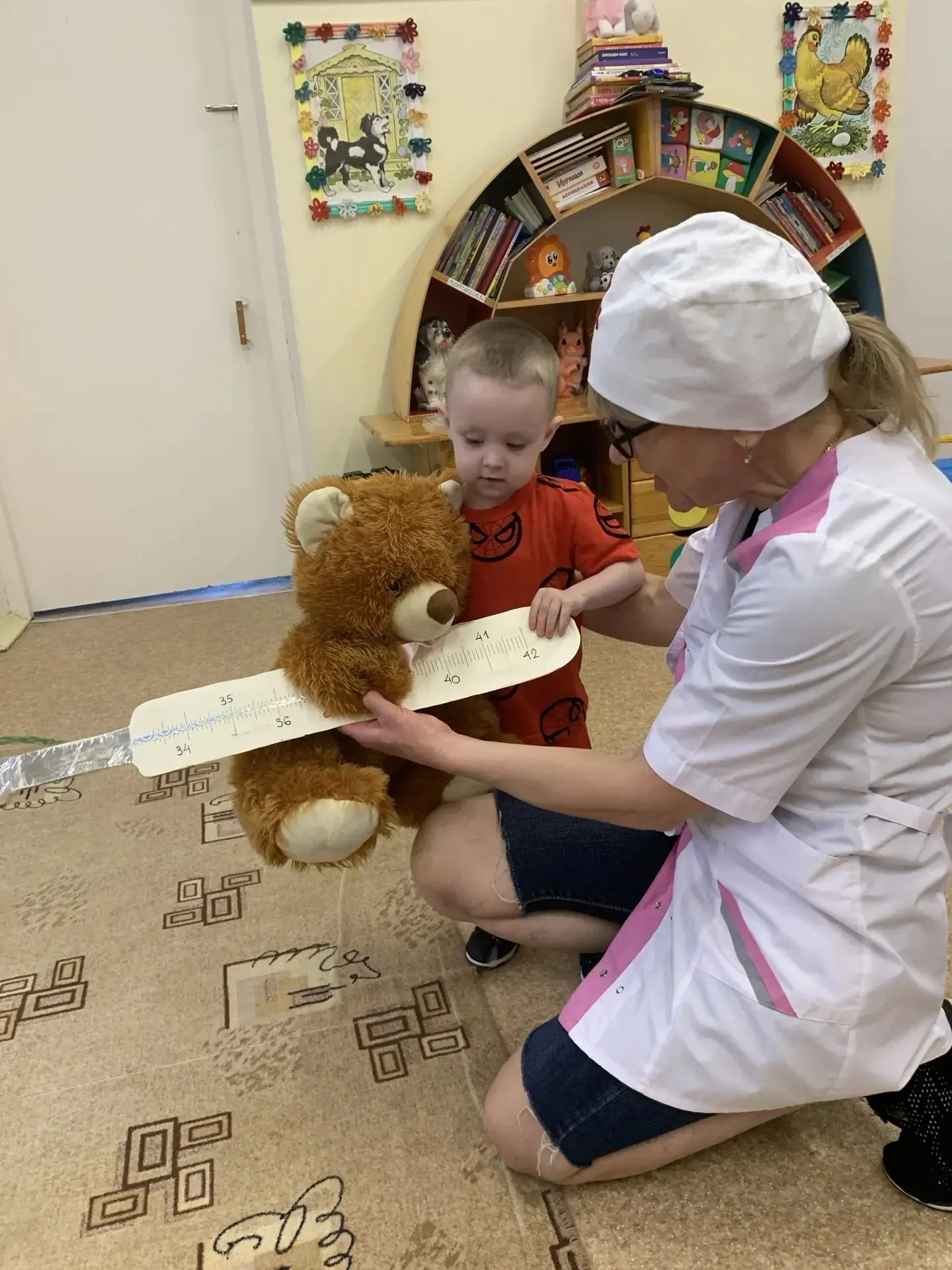 👨‍⚕️ 21 июня - День медицинского работника. 

🚑 Накануне этого замечательного праздника в группе 1