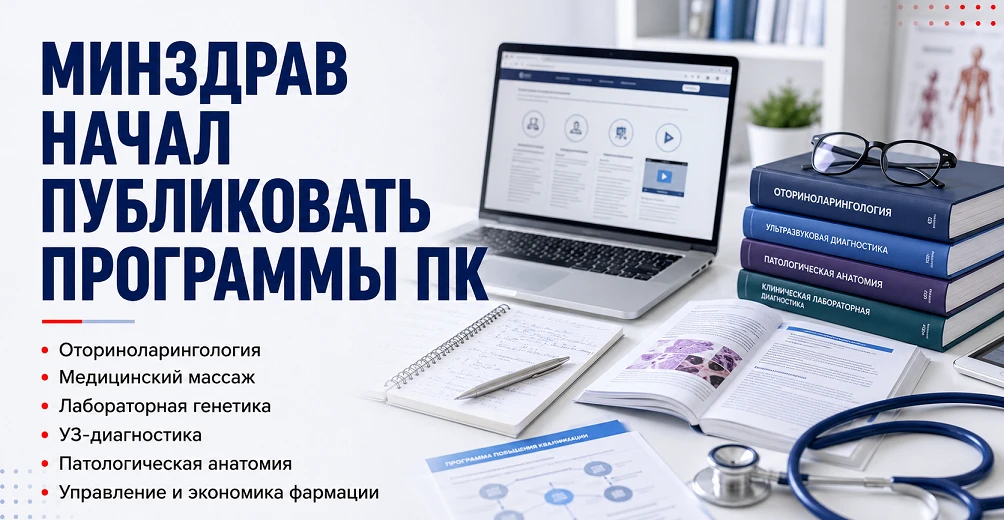Минздрав начал публиковать программы повышения квалификации

До этого в основном выходили программы 