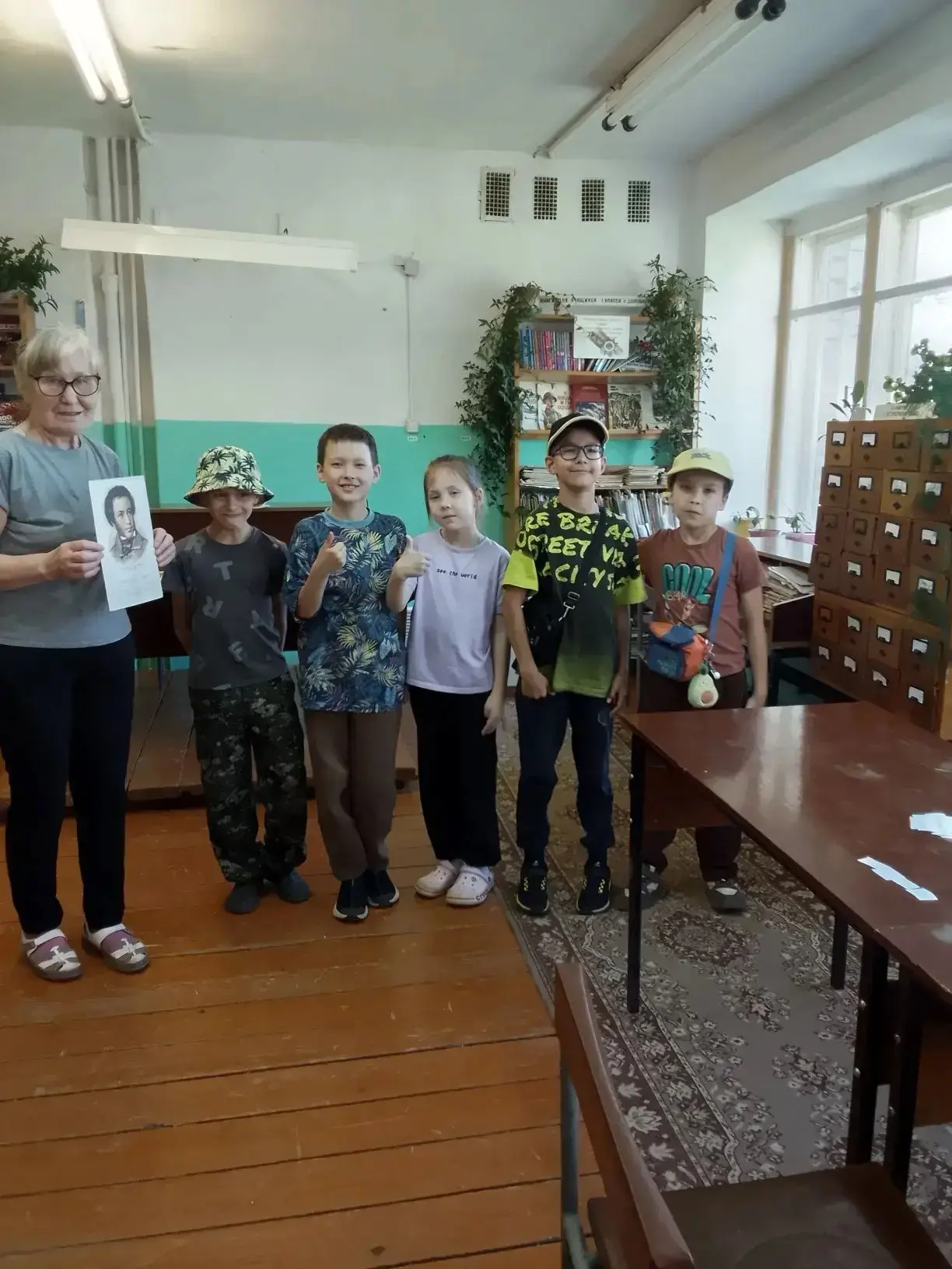 #КикнурскийПК#МКУ_КикнурскаяЦБС#ШаптинскаяСБФ

Шестого июня-День рождения А.С.Пушкина. В этот день в