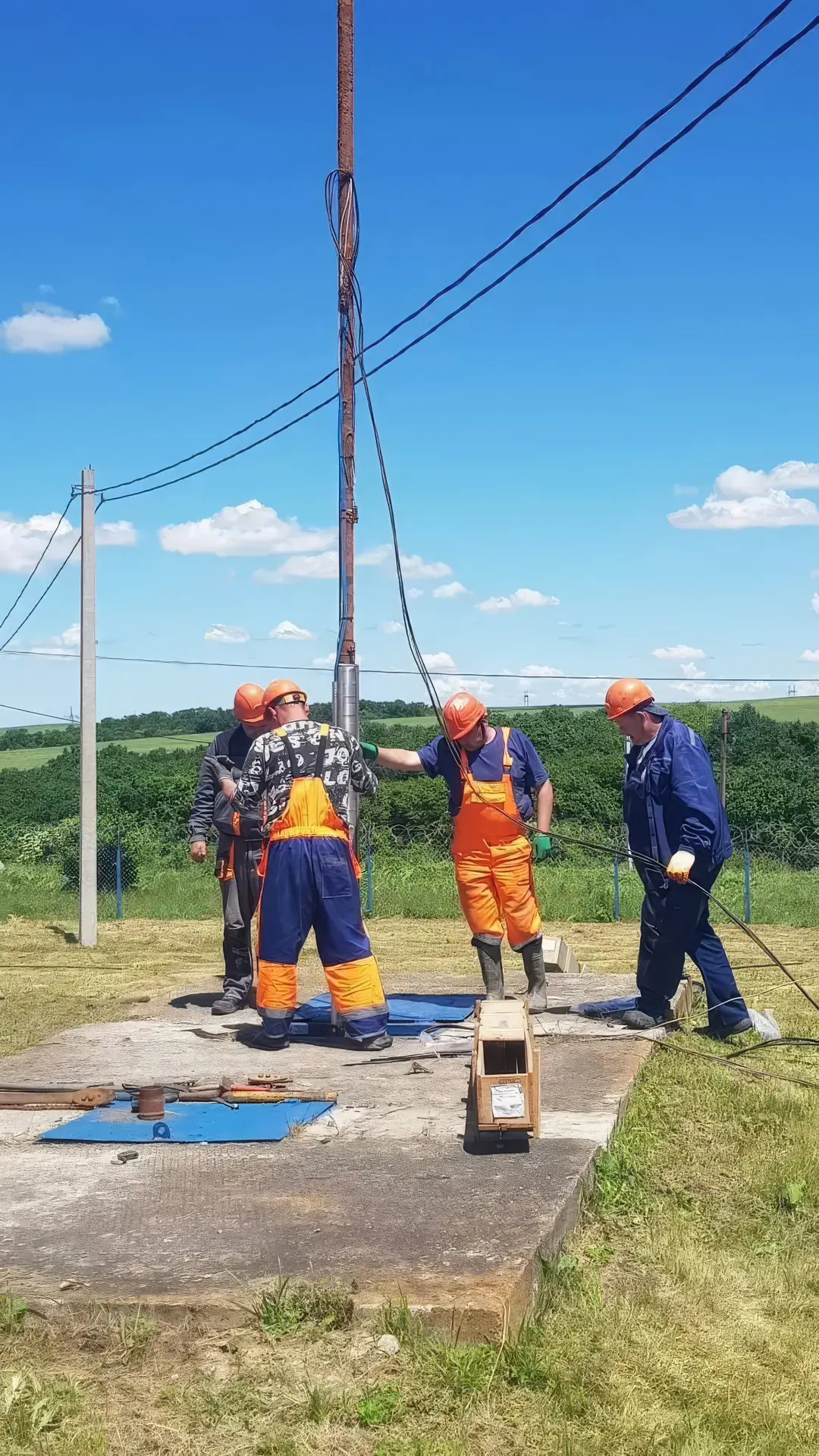 💧Специалистами АО «Анапа Водоканал» завершены работы по профилактическому ремонту скважин на водоза