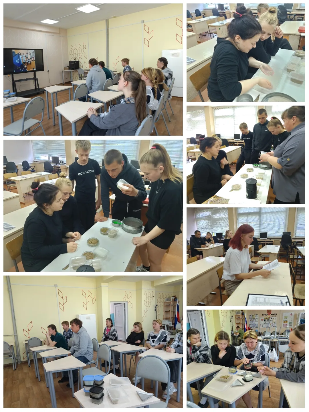 ✨В рамках профориентационной работы представители техникума посетили БОУ "Строкинскую СШ" и БОУ "Кут