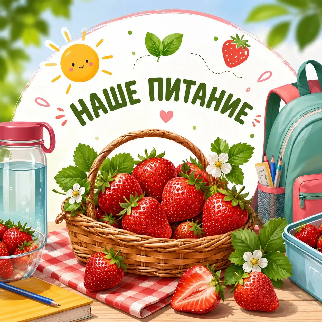 НАШЕ ПИТАНИЕ 🍓

😋 Лето невозможно представить без ароматной и сладкой клубники! Эта ягода радует н