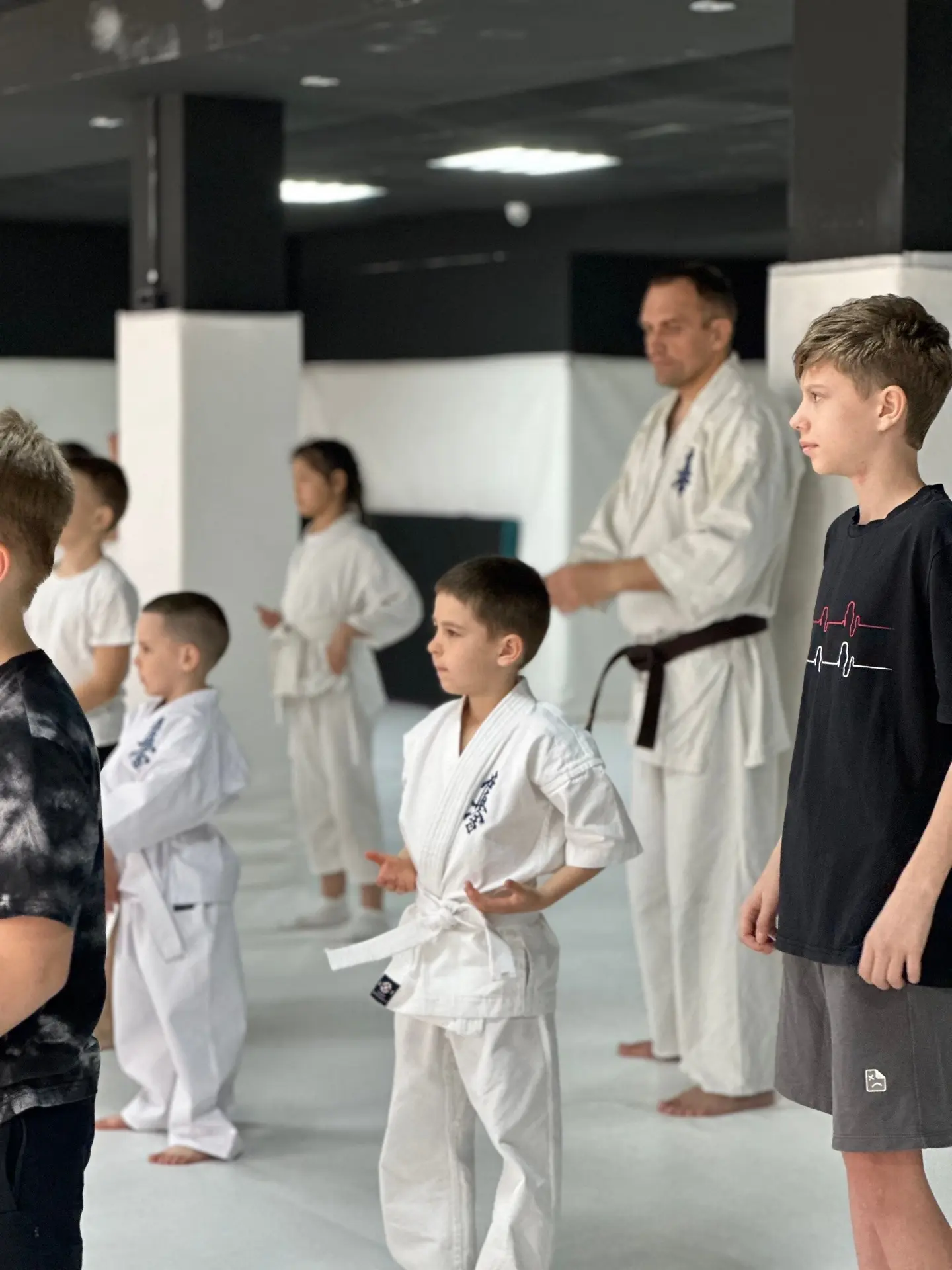 Посвящение Святослава в каратисты! Ну тигр мой❤️💪🏼