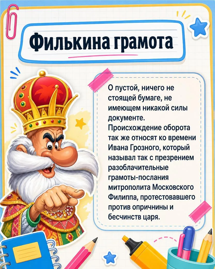 Поговорки с пользой 📚✨

В карточках — ещё две интересные поговорки с понятным объяснением значения 