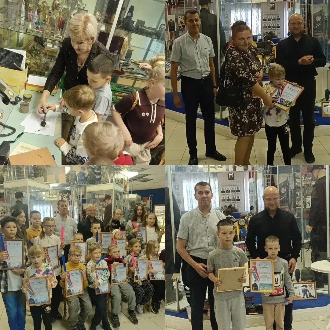 🎉 Победители регионального этапа конкурса «Полицейский Дядя Степа» вместе с нашими педагогами посет