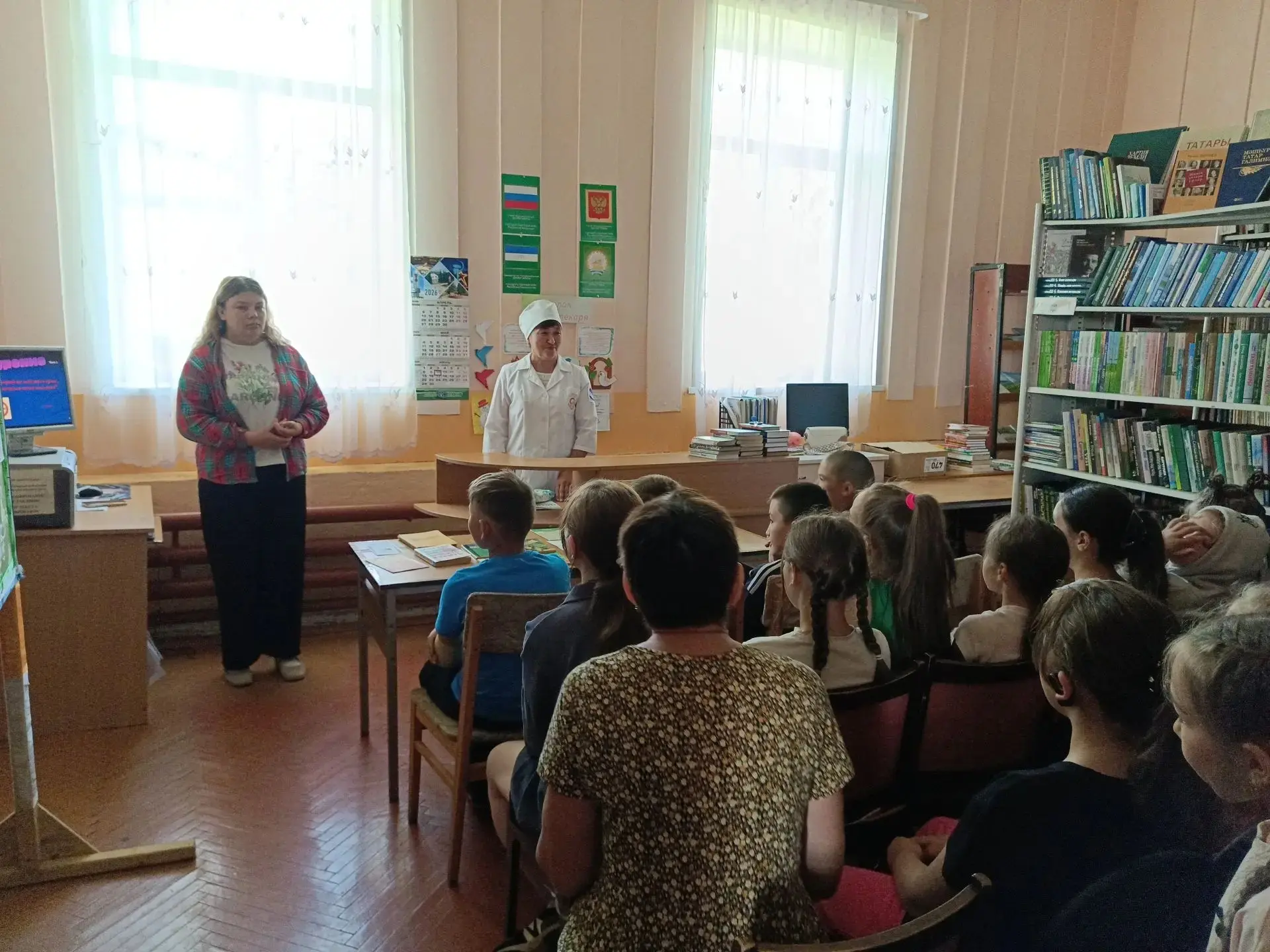 В рамках Недели профилактики ВИЧ и пропаганды нравственных ценностей в ЛДП "Радуга" при МБОУ СОШ с А