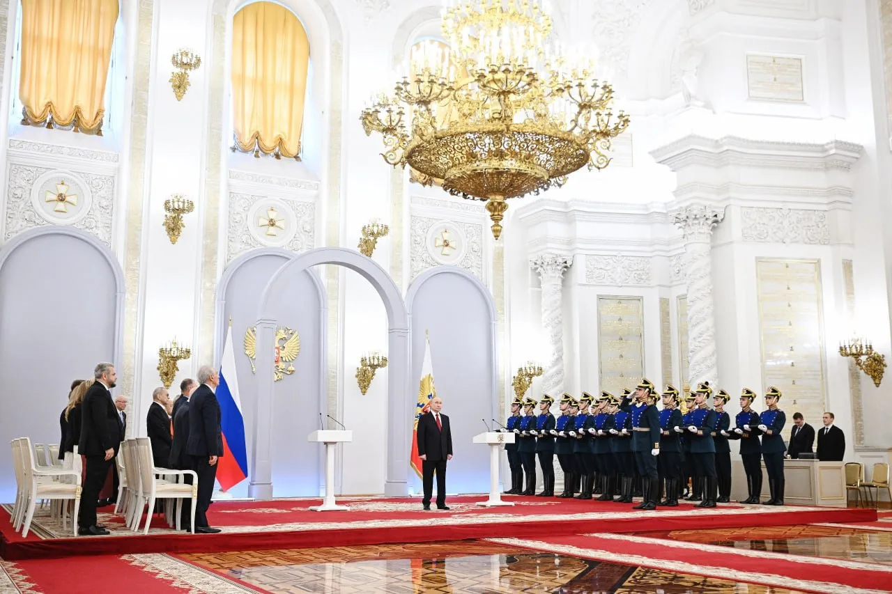 🎖️В День России в Георгиевском зале Большого Кремлёвского дворца прошла церемония вручения золотых 