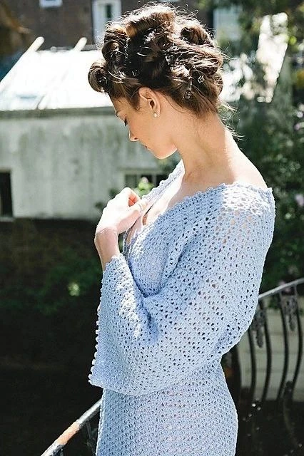 🥰 Какая красота!

Ava Dressing Gown by Simone Francis
Пряжа 100% хлопок 
50г/155м
крючок 3,5мм