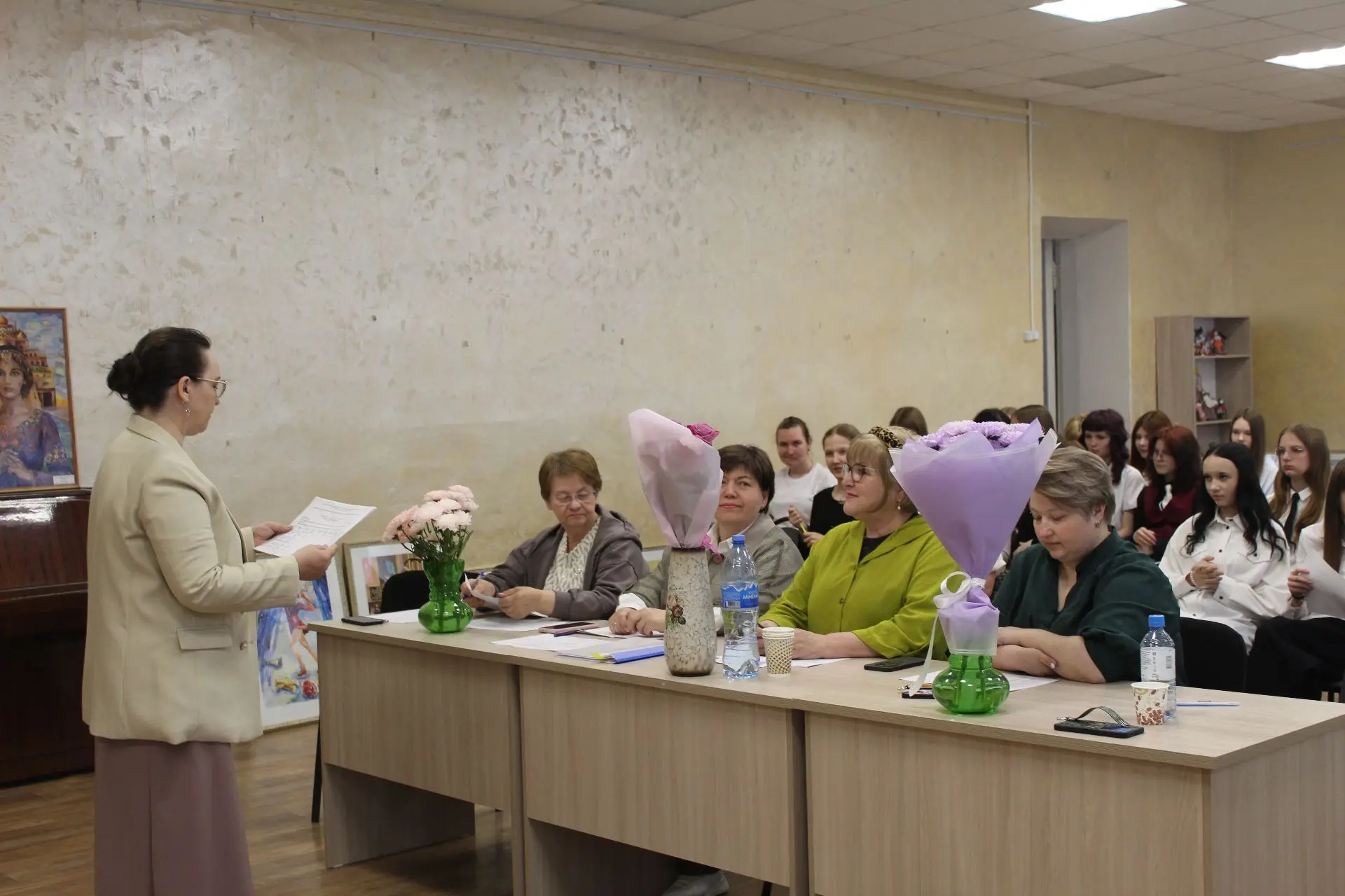 27 мая в Детской художественной школе состоялась итоговая аттестация по предмету «Композиция станков