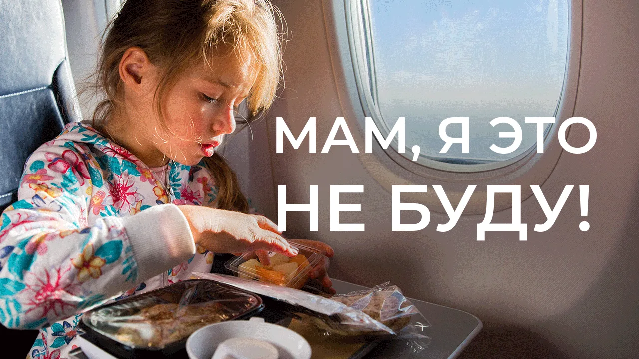Дети в полёте – это строгая гастрономическая таможня

Если еда выглядит не так, как у бабушки, на вы