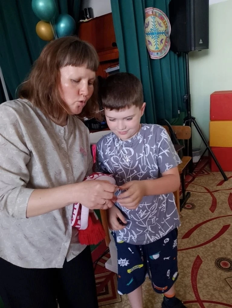 Гость лагеря, социальный педагог  ЦППМ и СП Юлия Пинигина, в рамках  профилактического проекта "Лето