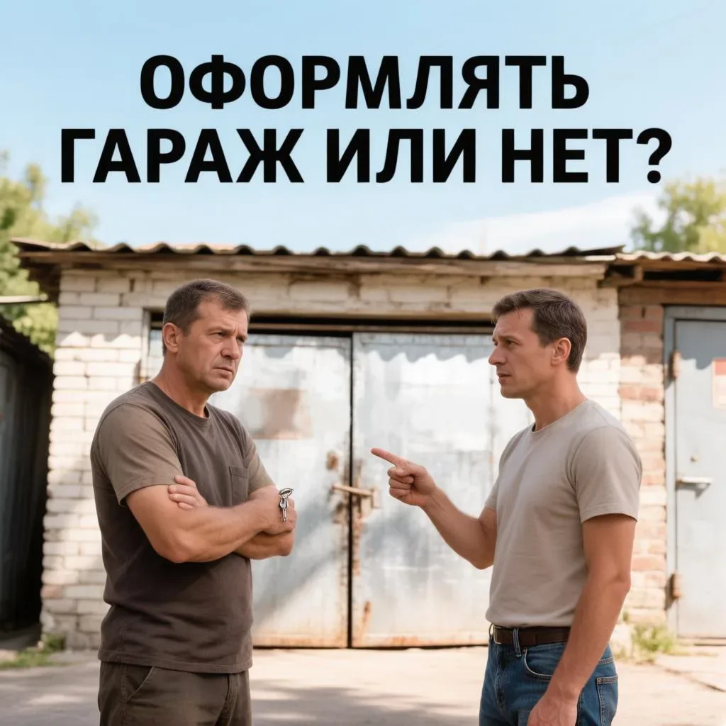 Нужно ли оформлять гараж?

— Слушай, я не буду оформлять свой гараж. Зачем? Налог платить?
— А ты хо