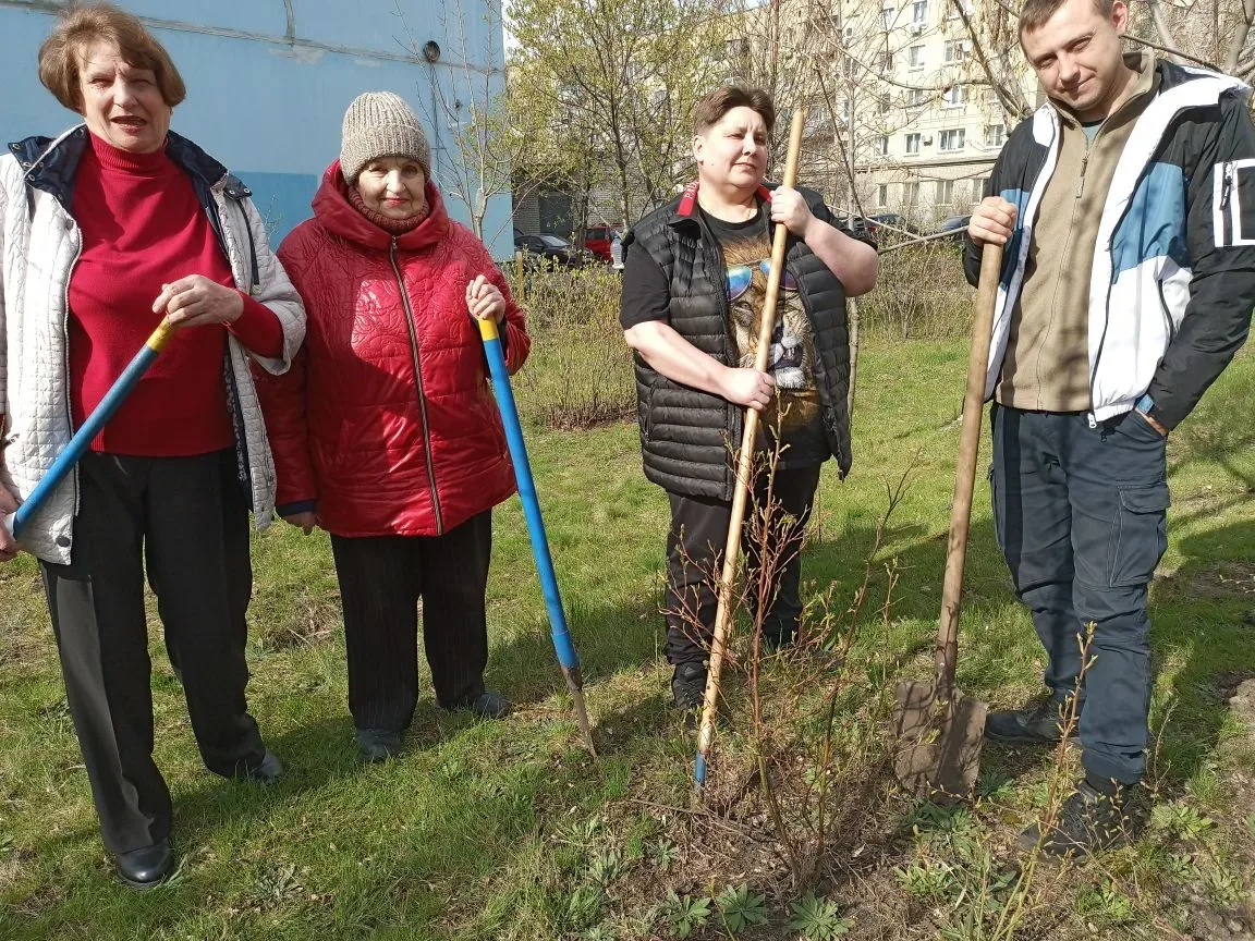 Друзья, несмотря на холодную погоду, жители нашего района проявили неравнодушие и приняли участие в 