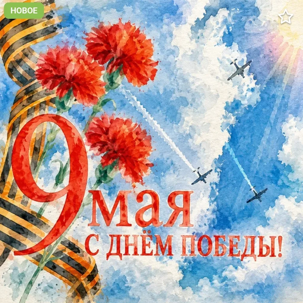 💥С Днём Победы! 
🕊Этот праздник — символ мужества, стойкости и единства нашего народа. Пусть памят