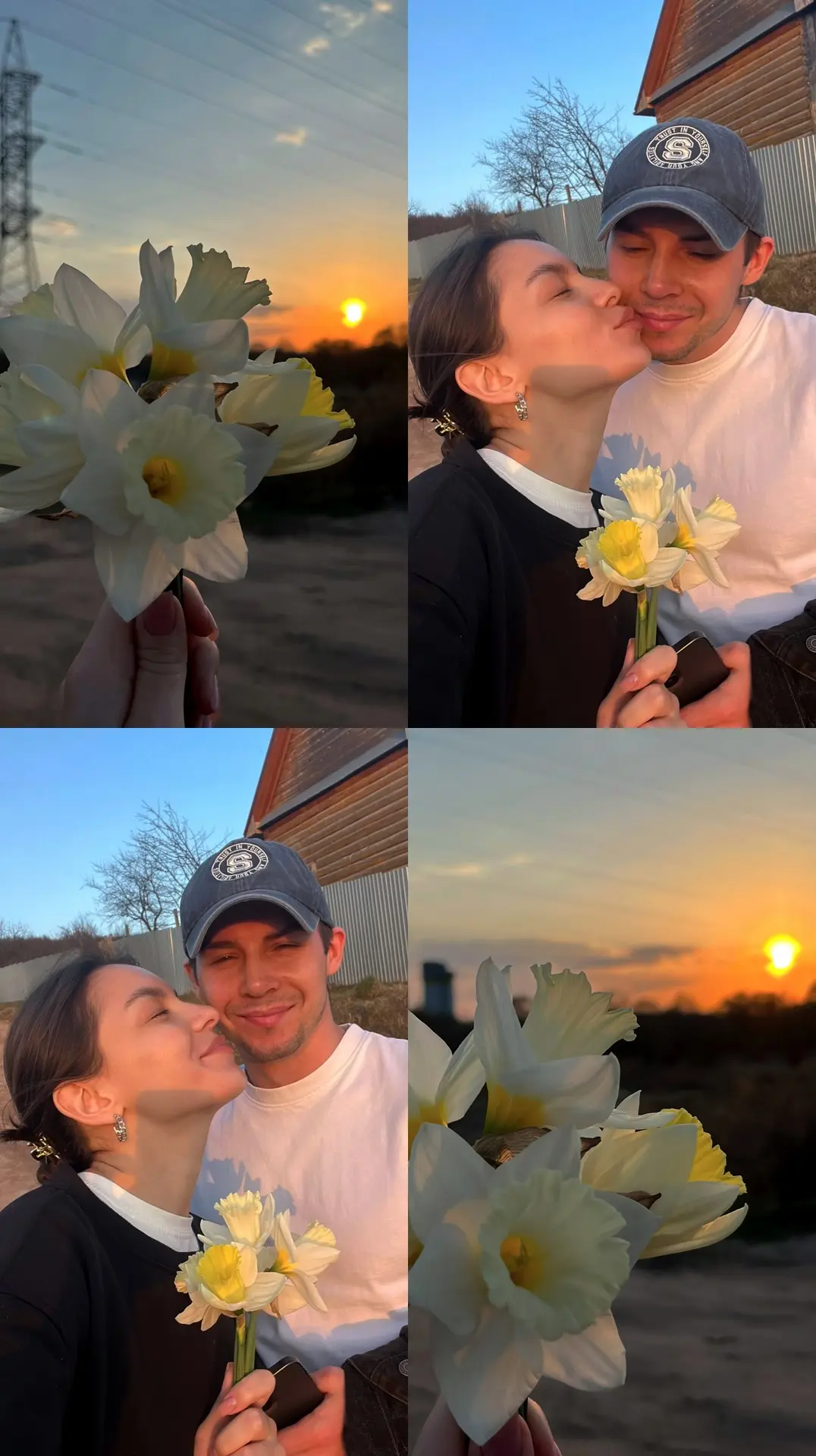 Нарвал цветов для жены и пошли провожать закат 🌅

Как у вас дела с закатом?