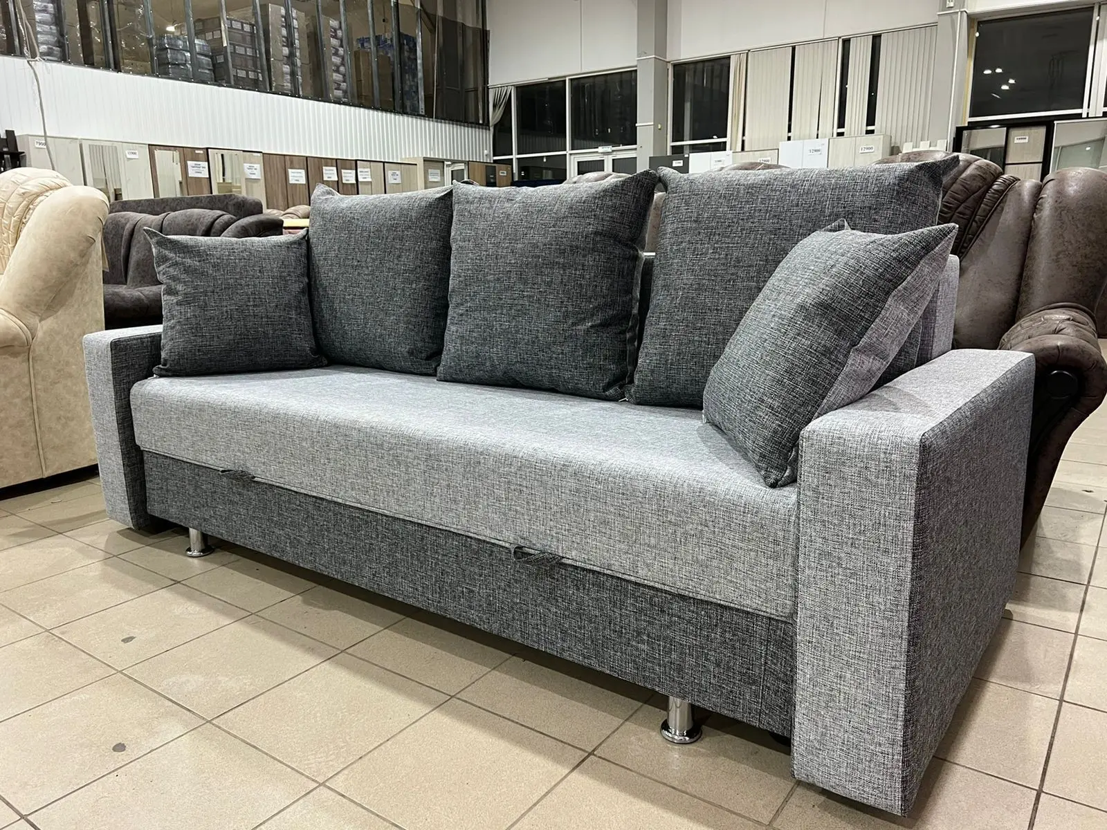 🛋️ Диван «Звезда»

💰 Цена: 26000

•Габариты: 220/90
•Спальное: 190/140

🎁 Подушки в комплекте.

✅