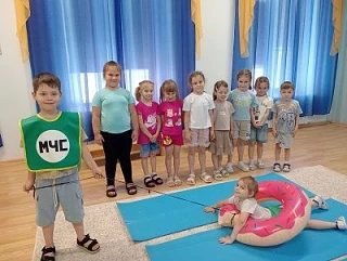 Сегодня в детском саду прошел тематический день, посвященный «безопасности на воде и водных объектах