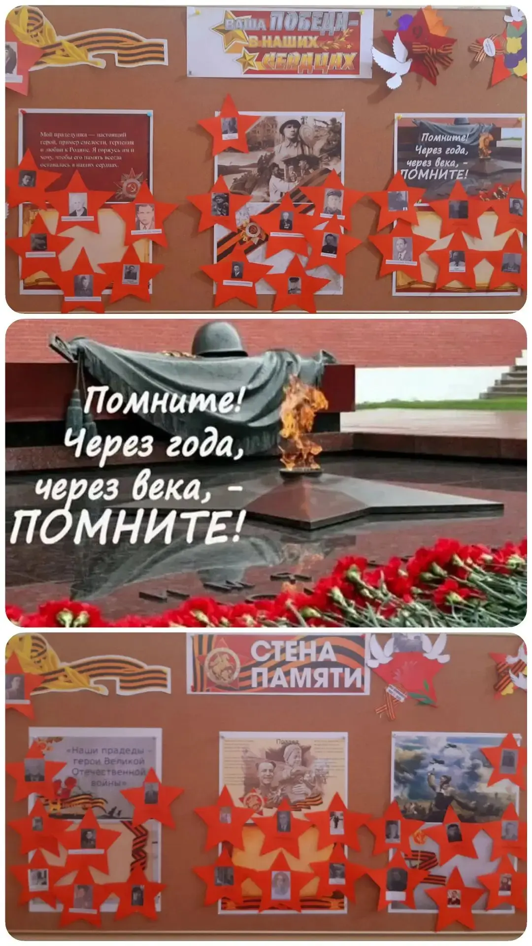 #МБОУЯСШ14 #стенапамяти