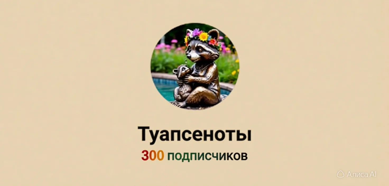 🦝 Мы идём к трёмстам: подпишись и станьте частью бронзового чуда

Знаете, в чём счастье? Не в бронз