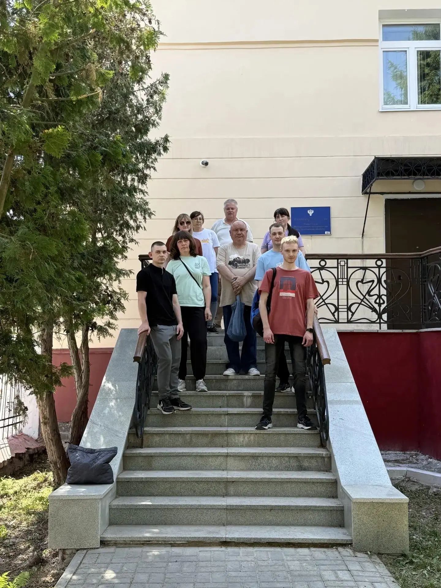 Представители Молодежного совета и коллектив Управления Федерального казначейства по Тамбовской обла