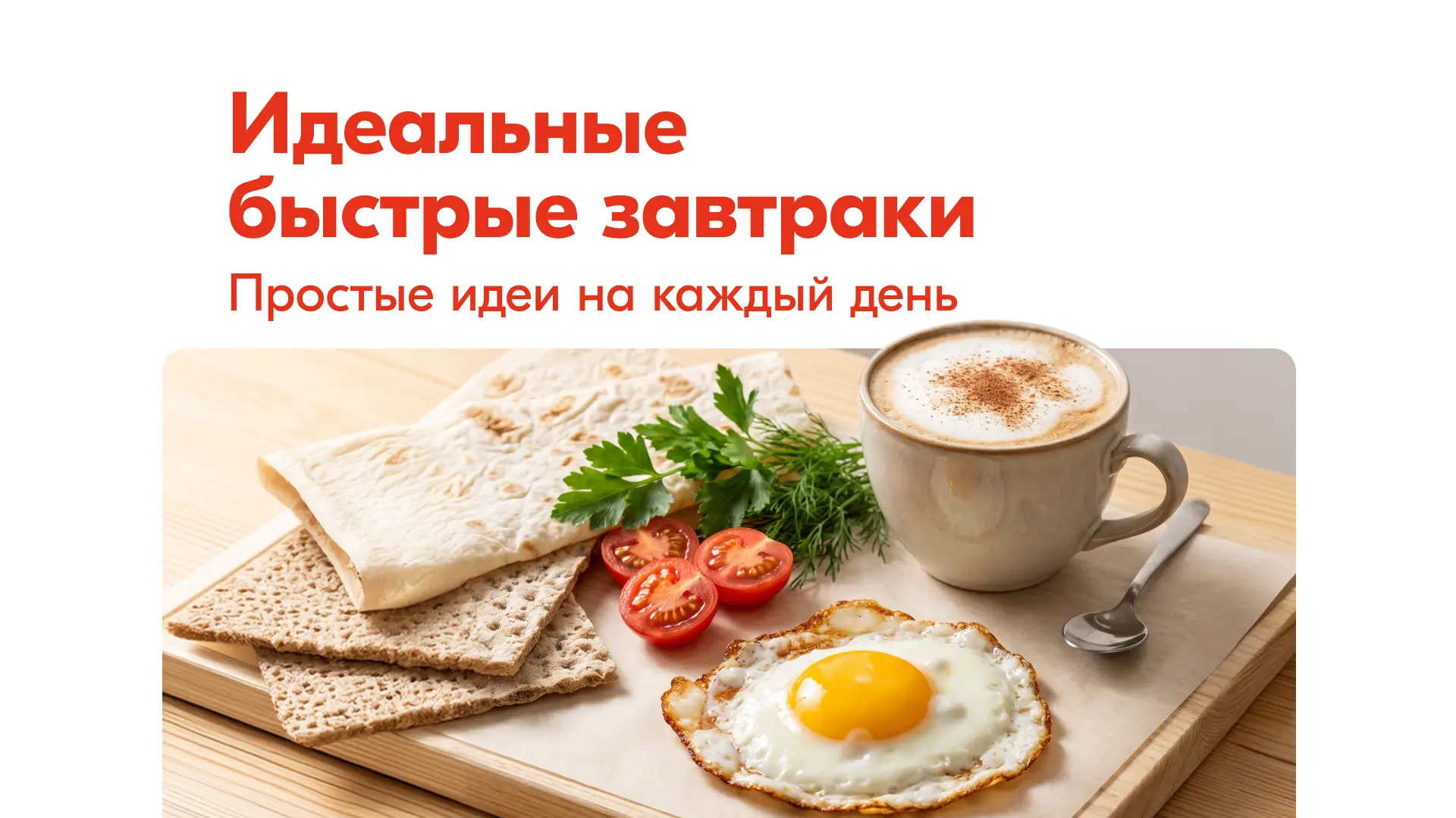 Идеальные быстрые завтраки на каждый день 🍳

Когда утром нет времени на долгую готовку, выручают пр