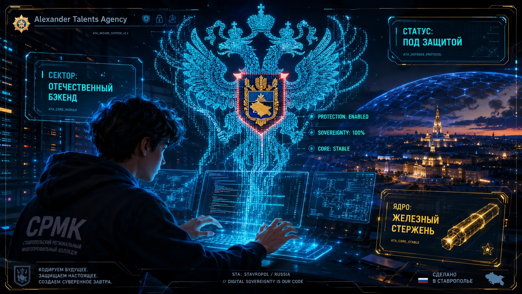 💻 [SYSTEM DEFENSE: BACKEND PROTECTION] #РИТМ_ИТ: ЦИФРОВОЙ СУВЕРЕНИТЕТ — ТВОЙ КОД НА СЛУЖБЕ ОТЕЧЕСТВ