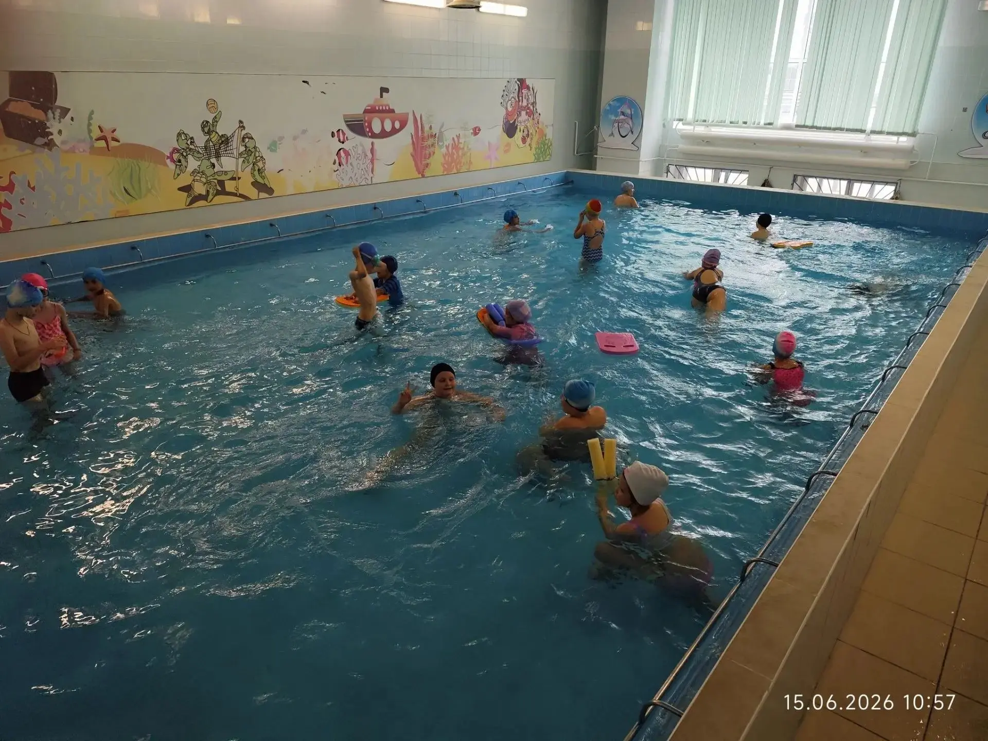 15 мюня - день водных развлечений в бассейне "Сура"