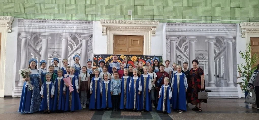 5 июня ребята из пришкольного лагеря гимназии "Юный патриот" 
посетили фольклорный праздник студии н