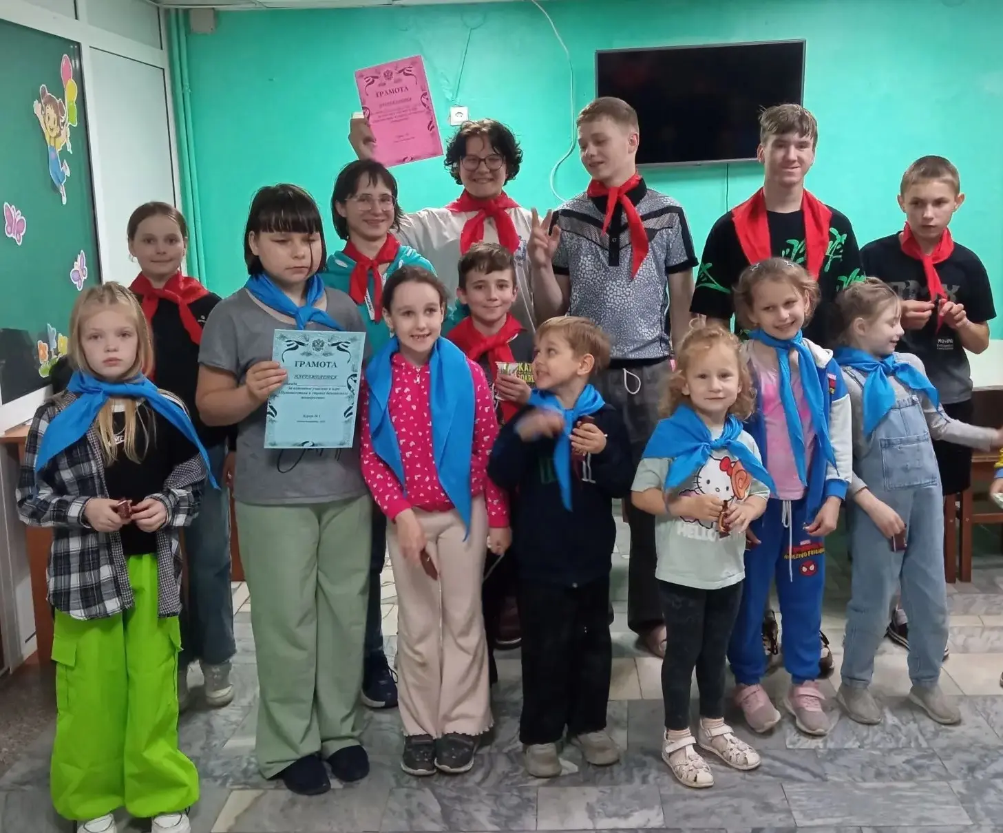 👥 Для участников социально-реабилитационной смены "Шире круг", проживающих в первом корпусе, прошел
