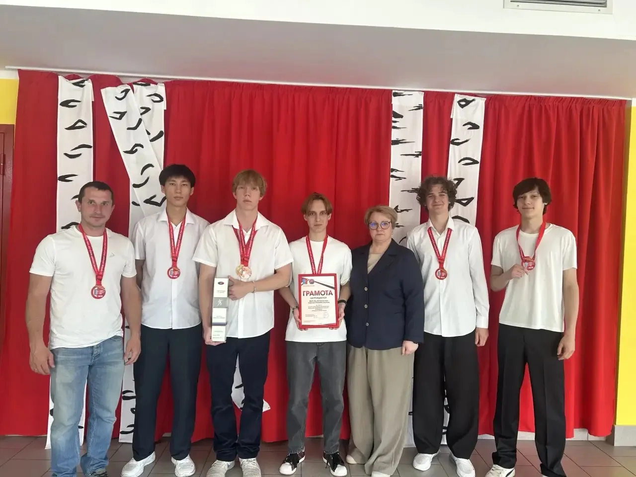 3-я школа, и мы снова первые! 🏆

Наша команда заняла 1 МЕСТО на XXXIX Спартакиаде допризывной молод