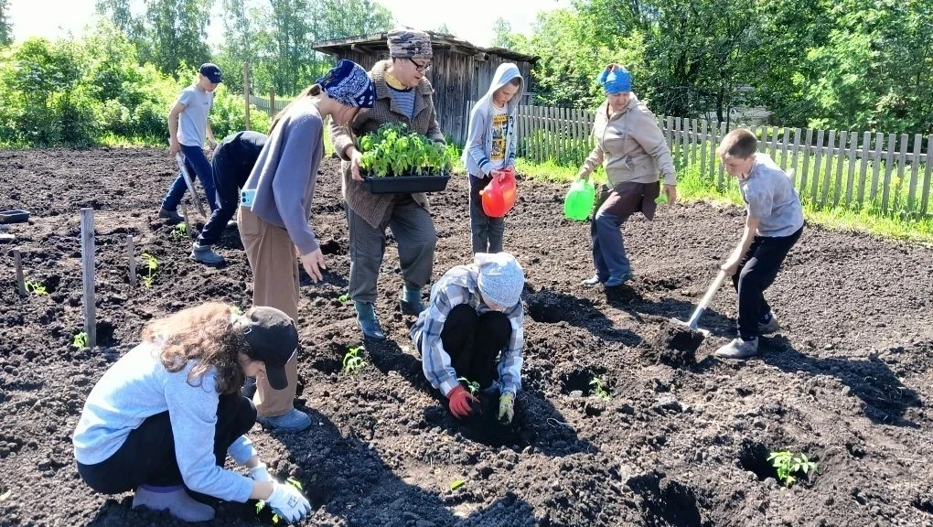 🧹3 июня 14 лагерей труда и отдыха завершили свою работу. В течение смены 300 учащихся были заняты н