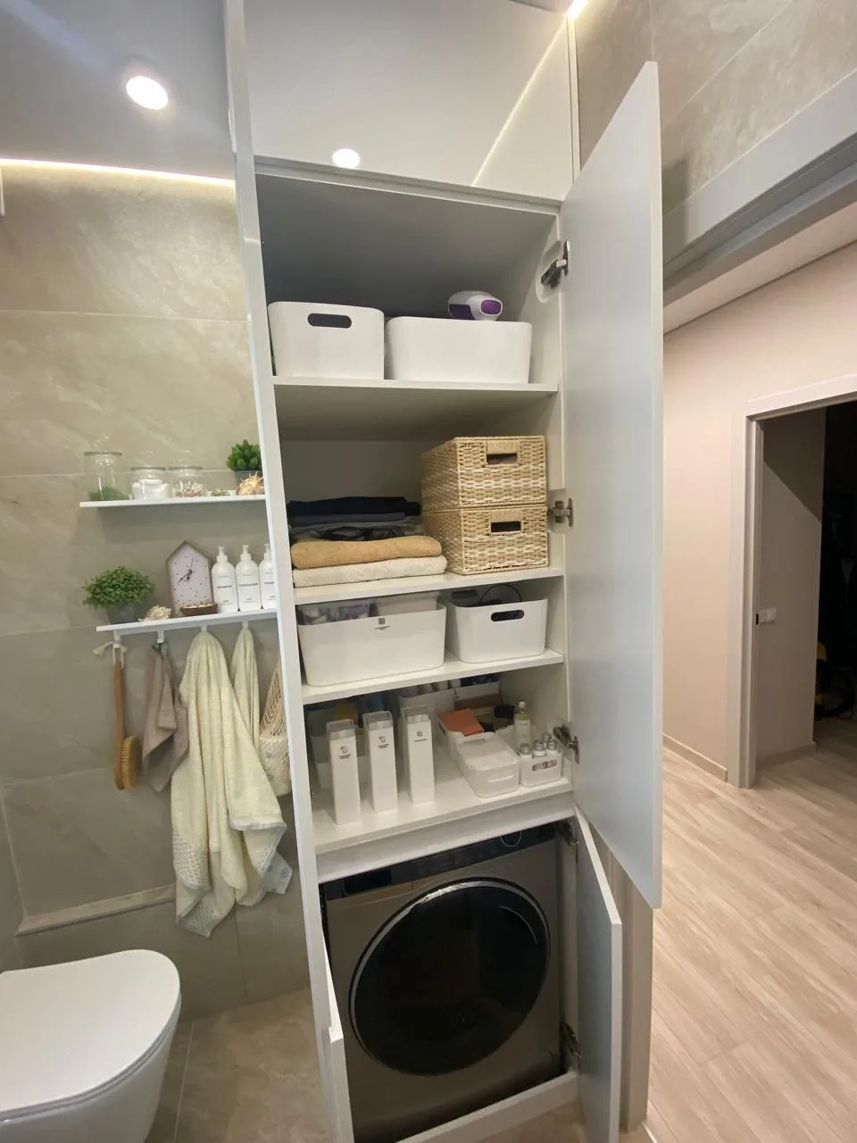 Пенал в ванную комнату ✅