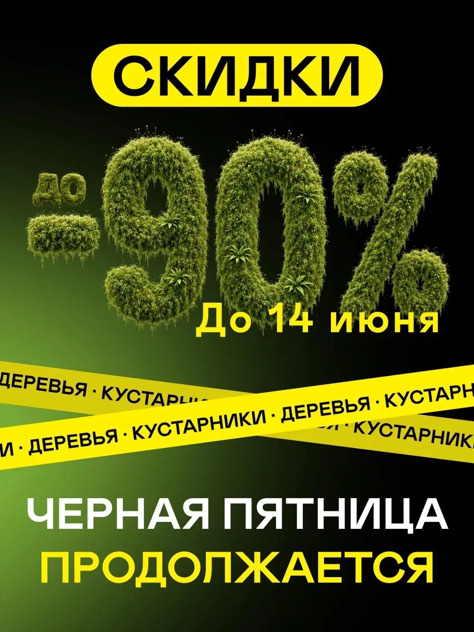 В связи с высоким спросом мы продлеваем грандиозную распродажу в садовых центрах до 14 июня.🔥

Вас 