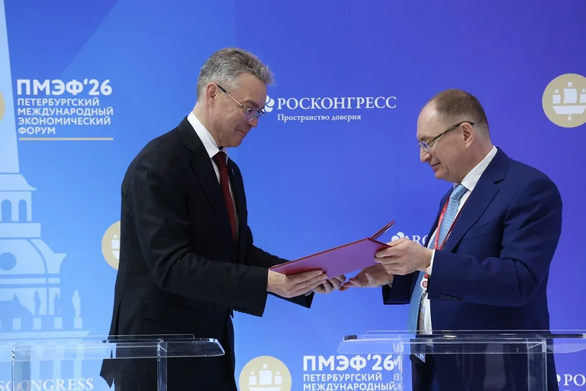 Санкт‑Петербургский государственный университет и правительство Ставропольского края на полях ПМЭФ‑2