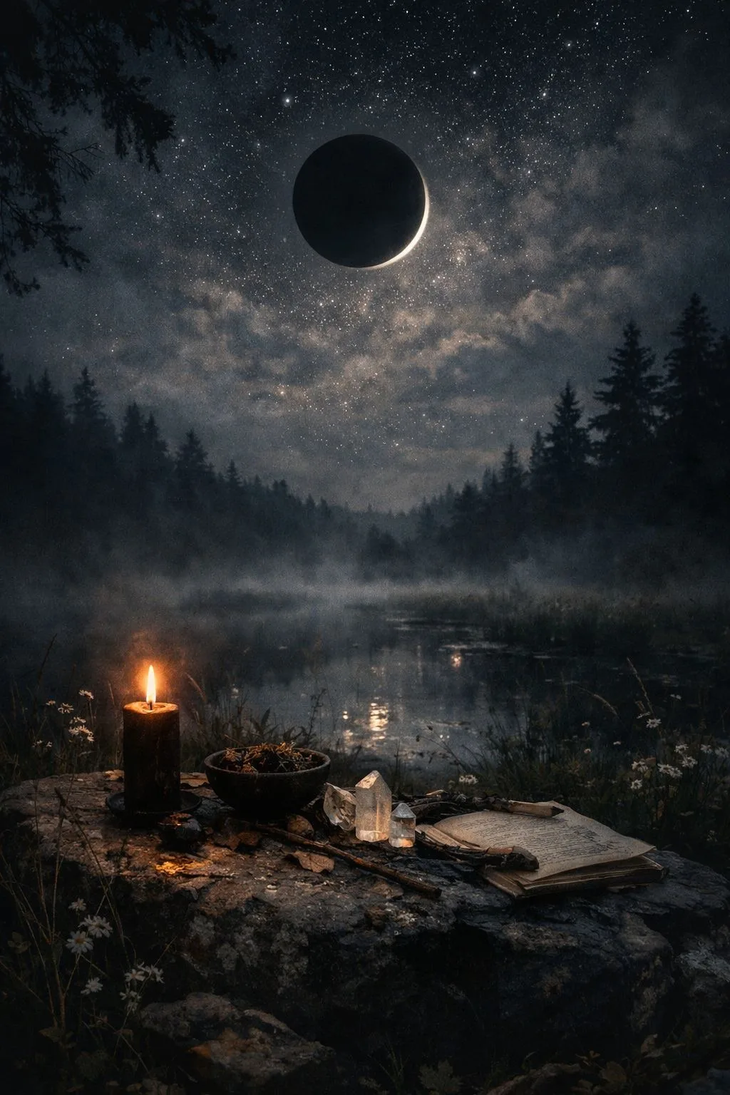 Перед новолунием (оно будет 15.06) 🌑 важно провести уборку и энергетическое очищение, чтобы подгото