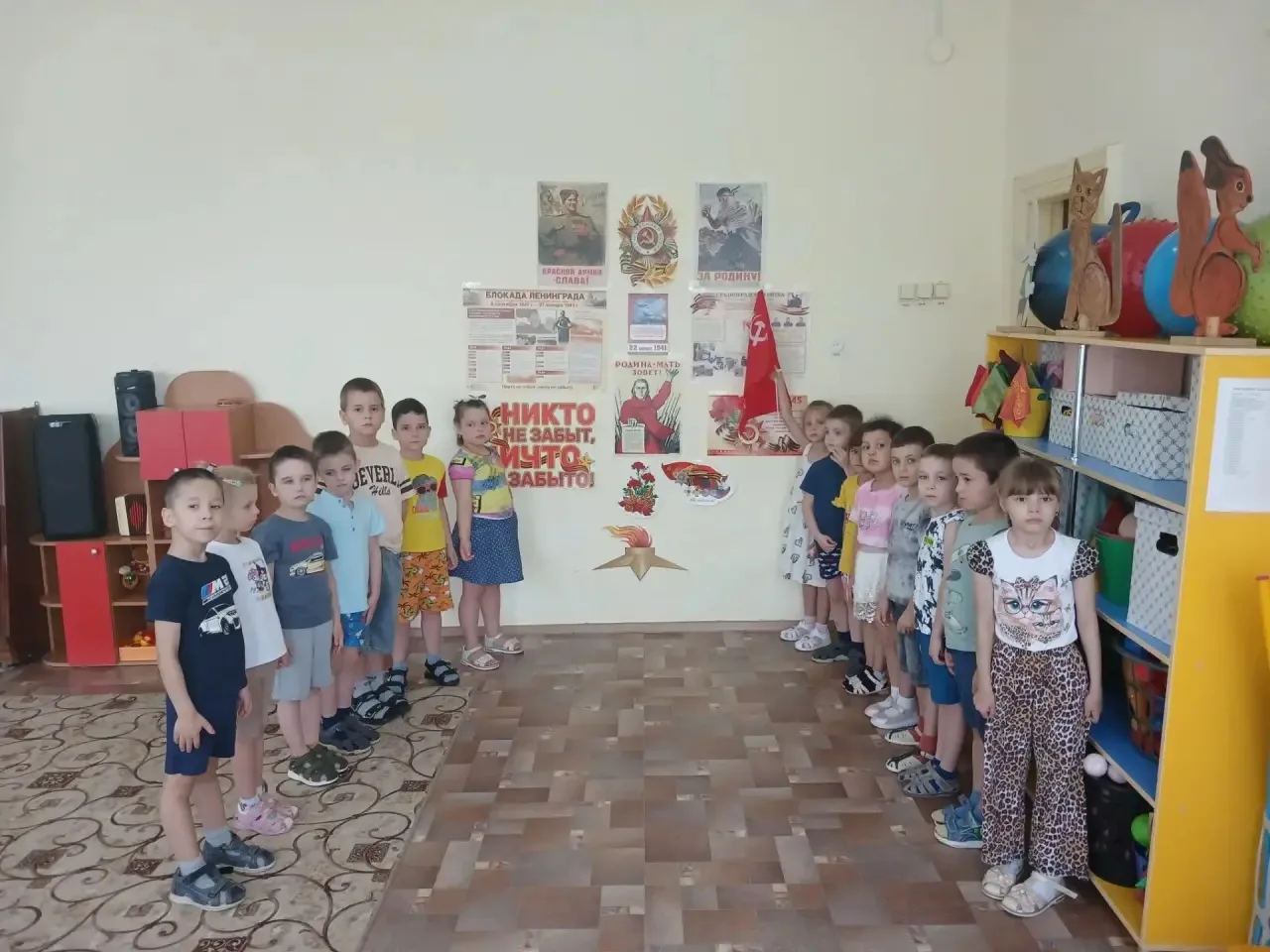 🕯 Акция «Свеча памяти» в нашем детском саду 🕯

22 июня — День памяти и скорби. В этот день мы вспо