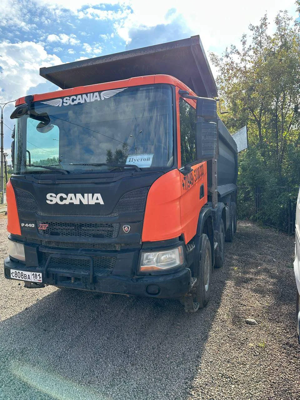 Scania
Год выпуска: 2020
Тип КПП: Автоматическая
Объем двигателя: 13 л.
Тип топлива: дизель
Пробег: 