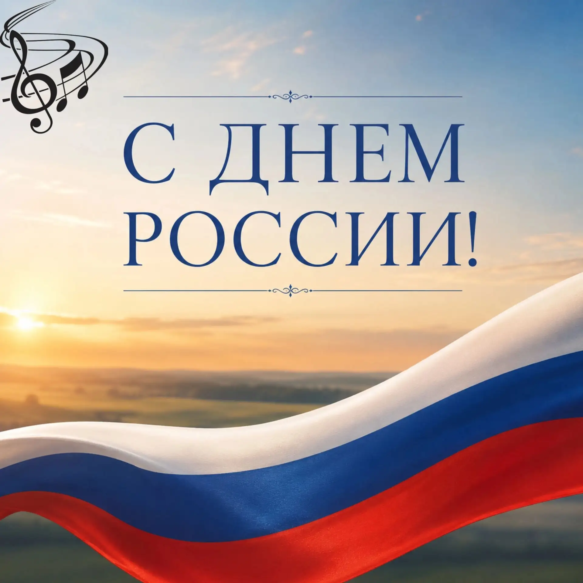 ✨️🇷🇺Поздравляем с Днем России! 🇷🇺✨  

Величие и мощь нашей страны вызывает трепет и уважение.

�